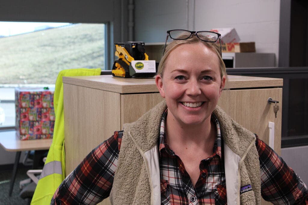 Working at the office